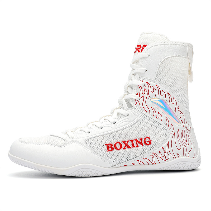 Boxing Shoes Competition Training Men's Wrestling Shoes Fighting Fighting Sanda Gym Weightlifting Squat Shoes Women