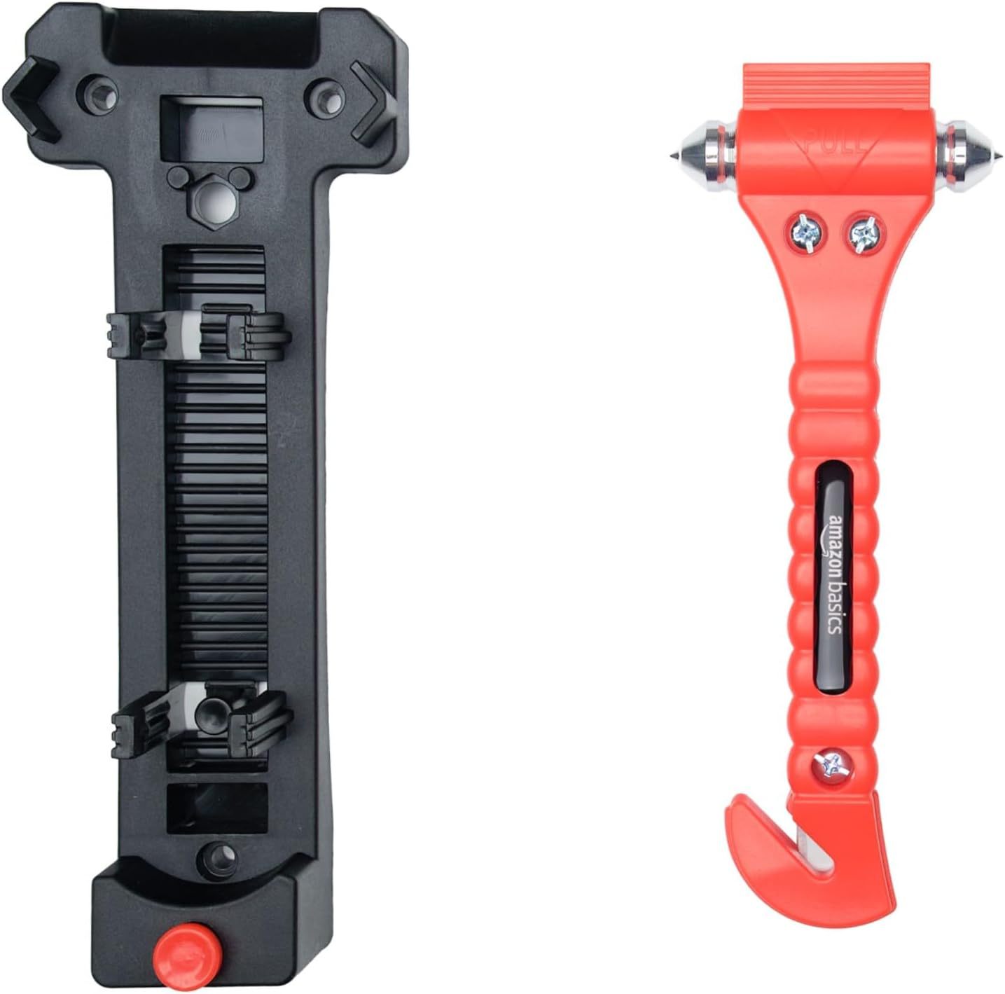 Cross-Border Car Two-In-One Life-Saving Hammer, Solid Hammer for Buses, Escape Hammer, Window Breaker, Bus Safety Hammer