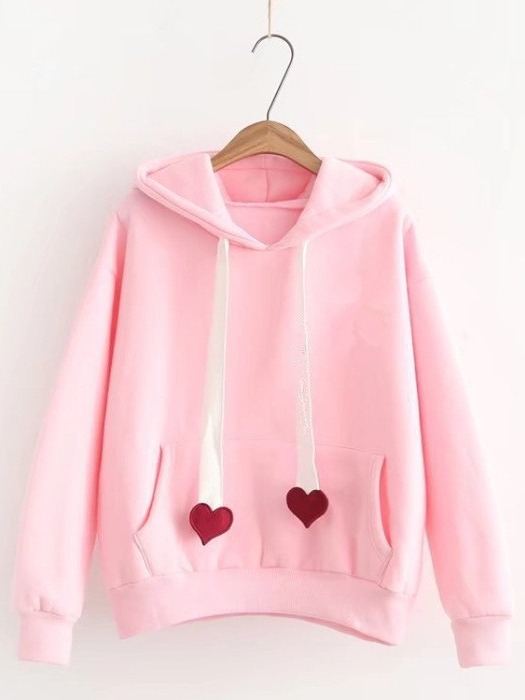 Cross-border foreign trade women's clothing Amazon new 2024 autumn and winter thickened pullover hooded fleece-lined slimming loose sweater