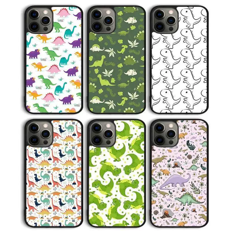 Чехол для телефона совместимый с Apple, милый чехол, детский стиль динозавр, защитный чехол, iPhone 16