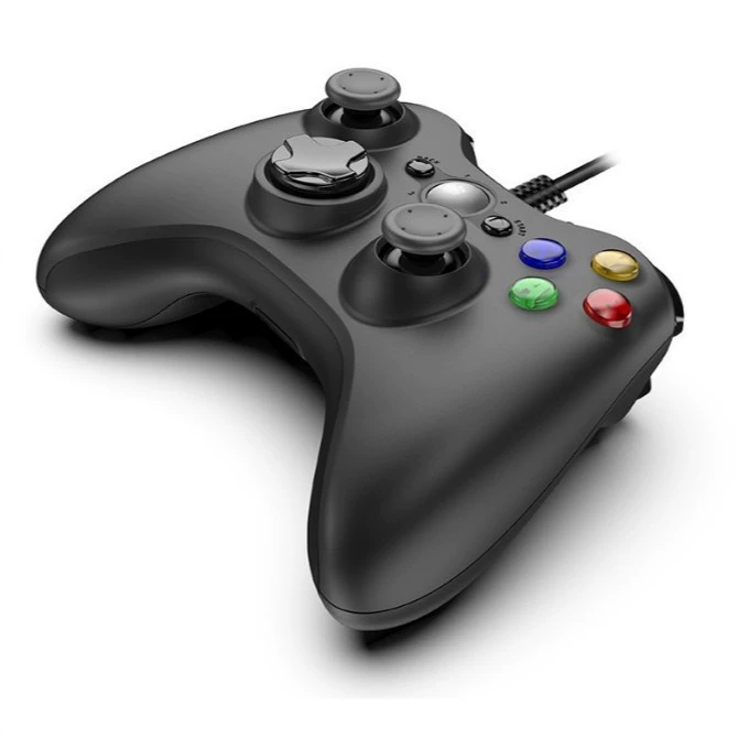 Совместная игровая консоль, совместный аркадный геймпад на 360, проводной, без задержки с вибрацией, проводной геймпад