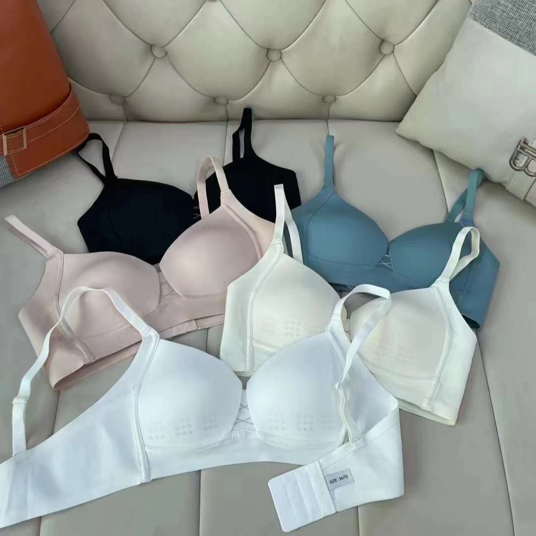 Nueva celebridad en línea Live Girl push up ropa interior tubo superior anti-exposición sin costuras Sujetador push up