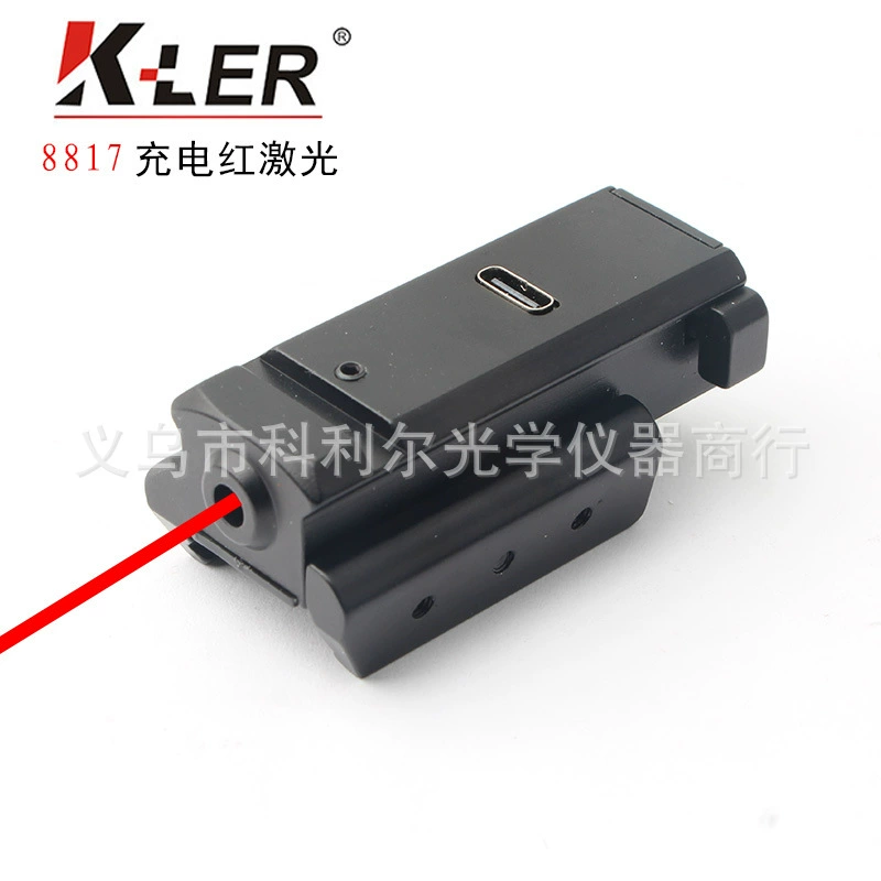 Модель с трансграничной зарядкой висит 20-миллиметровый Красный лазерный прицел, цельнометаллический уличный лазерный локатор на большие расстояния