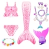Fuchsia set, necklace, chain, 3 piece set