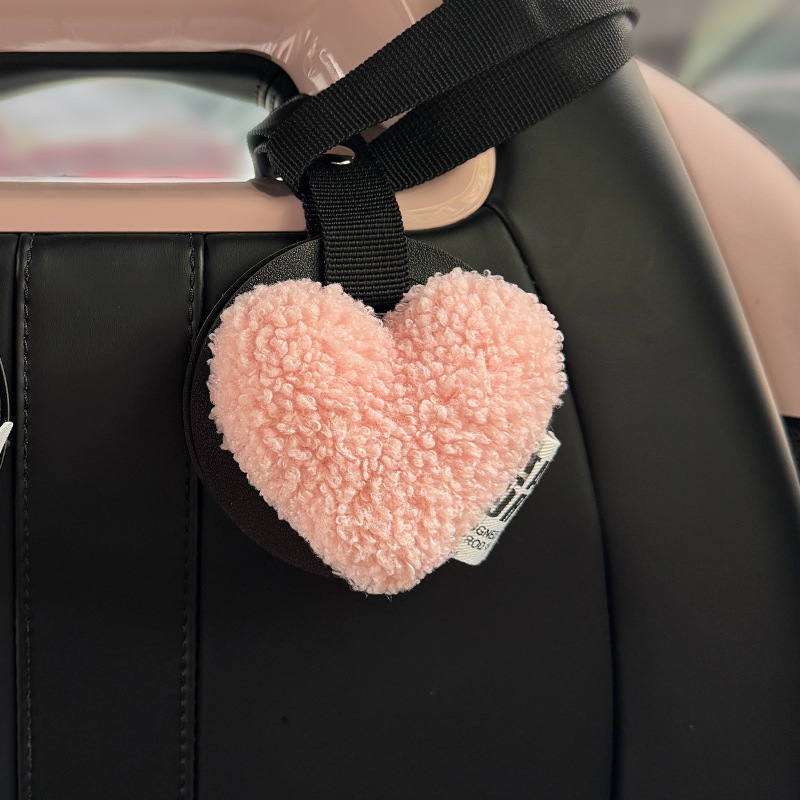 Amor creativo gancho trasero de coche asiento deportivo multifuncional de coche gancho trasero de asiento integrado mujer oculta