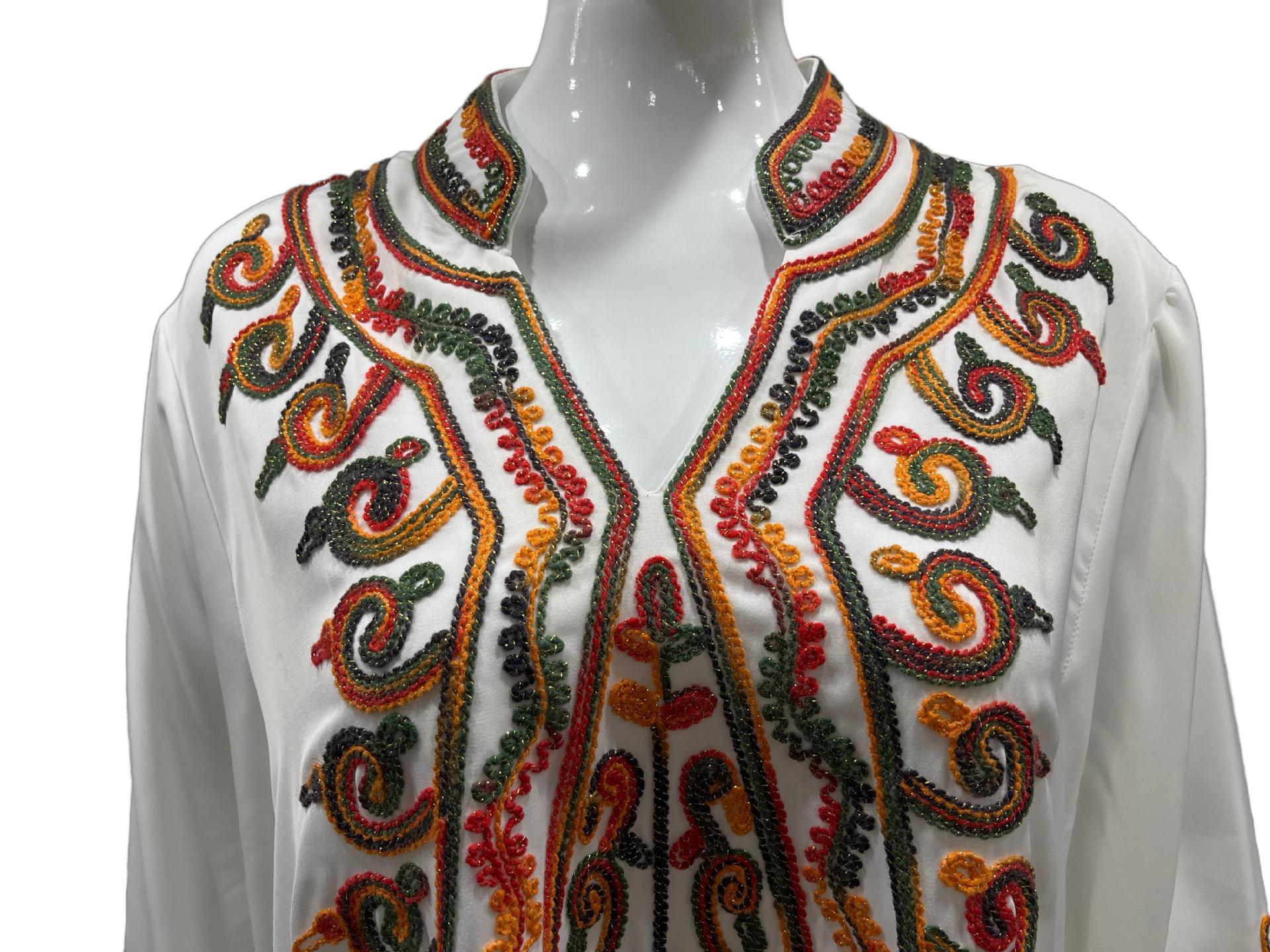 New In Stock Muslim Embroidered Robe, Middle Eastern Clothing, Abaya, Loose-fitting Women's Long Dress From Dubai,_ecoleips.com