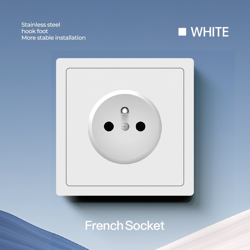 Panel de Interruptor y Enchufe Europeo Tipo 82 16A de Latón Impermeable para Pared image 15