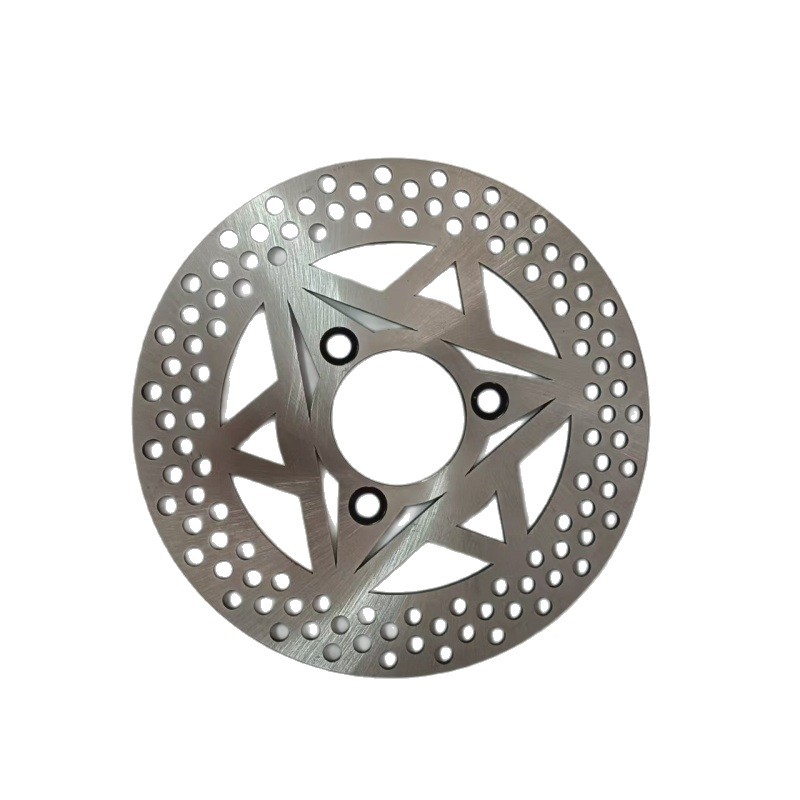 Aircraft-Grade Disc Brake Rotor 220*58*4 Thick - Hole Spacing 70, Brake Disc No. 9 for Niu, Yadea, Lujia Front Wheel, Thickened