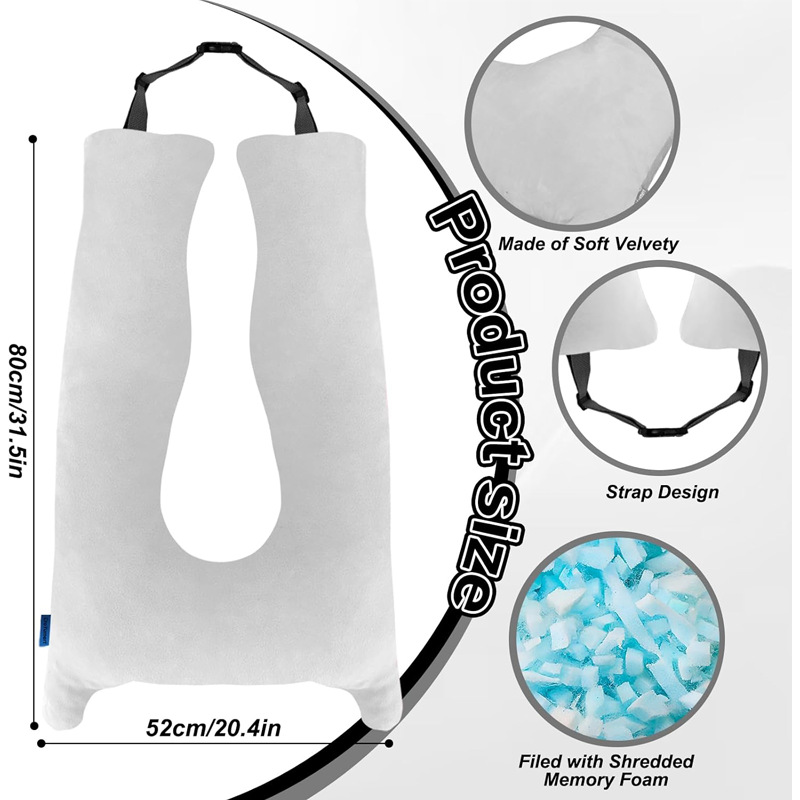 Internet Celebrity Creative Car Pillow U-Shaped Pillow Multi-Functional Plush Toy Kidsren's Sleeping Travel Pillow Anti-Collision Cushion