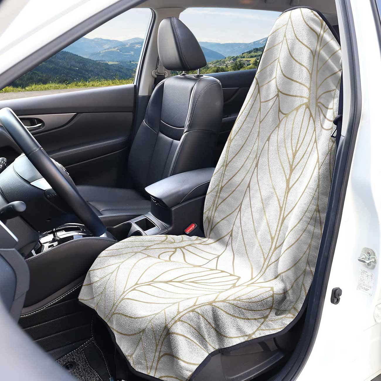 Car seat towel cover front seat protector suitable for gym and exercise, universal for all seasons, car use 132