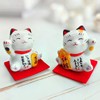 小额混批特色陶瓷工艺品摆件玄关客厅办公桌装饰品招财猫两款可选|ms