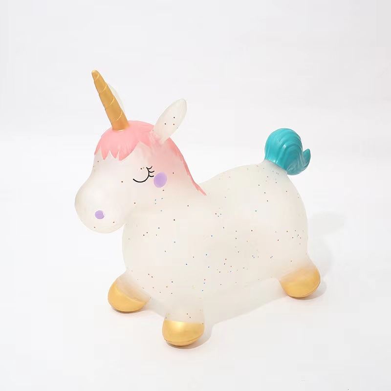 작은 별 투명하고 귀여운 말(공기 펌프 포함)