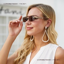 眼镜盒镜折叠便携太阳近视三角墨镜女简约皮质方便原装帕莎时包邮