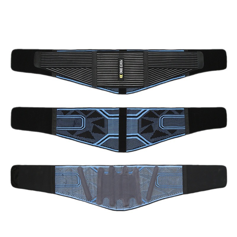Aolikes soporte de cintura para el trabajo deportivo soporte de cintura alemán horizontal tejido prensado en caliente artesanía equipo de protección