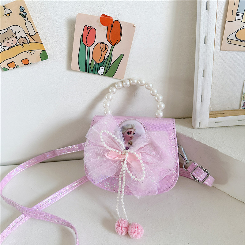 Bolsos infantiles, niñas, bolsos de mano de la princesa Aicha, flash de moda, bolsos de cinturón de cuentas