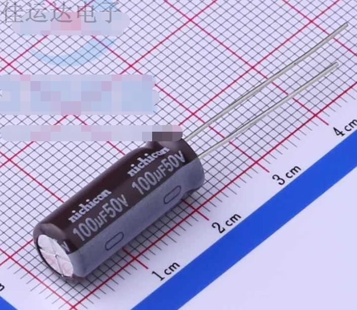 UPJ1H101MPD 规格 100uF 50V 引线型铝电解电容 原装供应