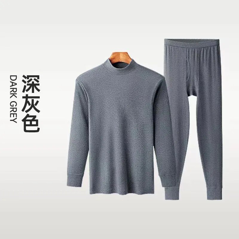 Dark gray-middle collar suit