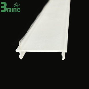 Factory production plastic lampshade transparent PC strip cover monochrome extrusion mask PC light diffusion LED line cover