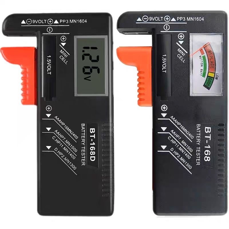 Battery Voltage Tester Digital Display BT-168D Can Measure AA/AAA Batteries