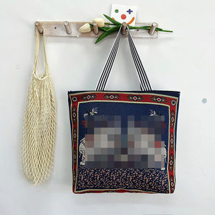 (Cross-border trading), (Wholesale), fashionable knitted capacious shoulder bag, ethnic one-shoulder bag, ethnic style
