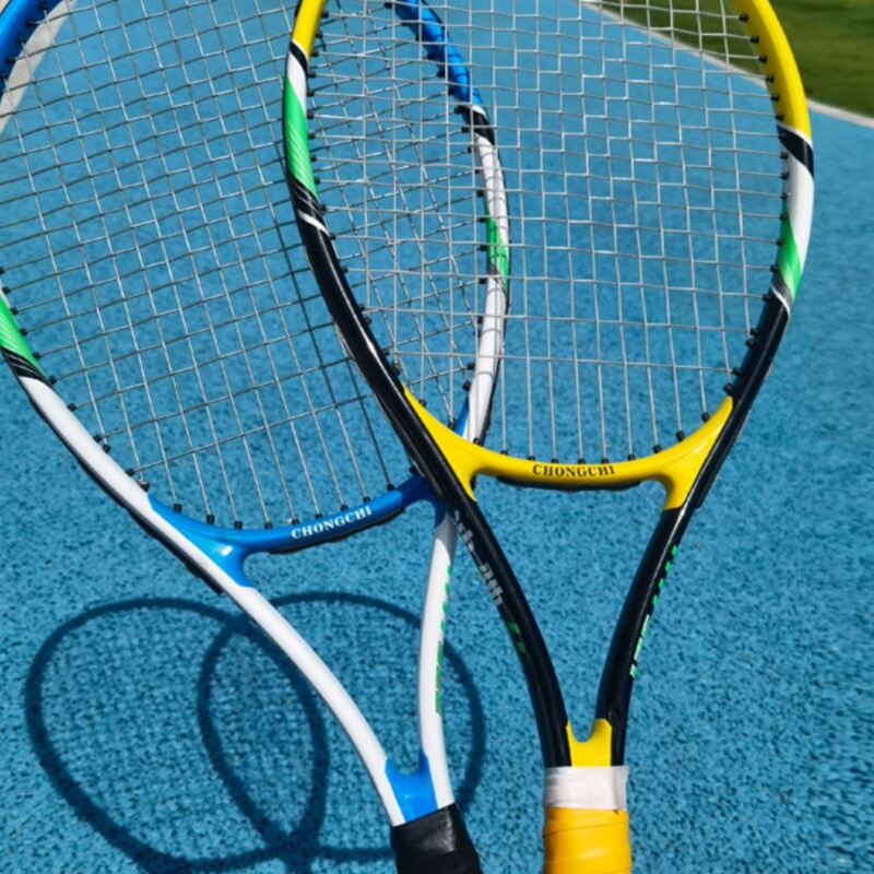Foreign Order Slightly Defective Full Carbon Tennis Racket, One-Piece High-Strength and Lightweight Student Entry-Level Durable Tennis Racket with Base Foreign Order Slightly Defective Full Carbon Tennis Racket, One-Piece High-Strength and Lightweight Student Entry-Level Durable Tennis Racket with Base
