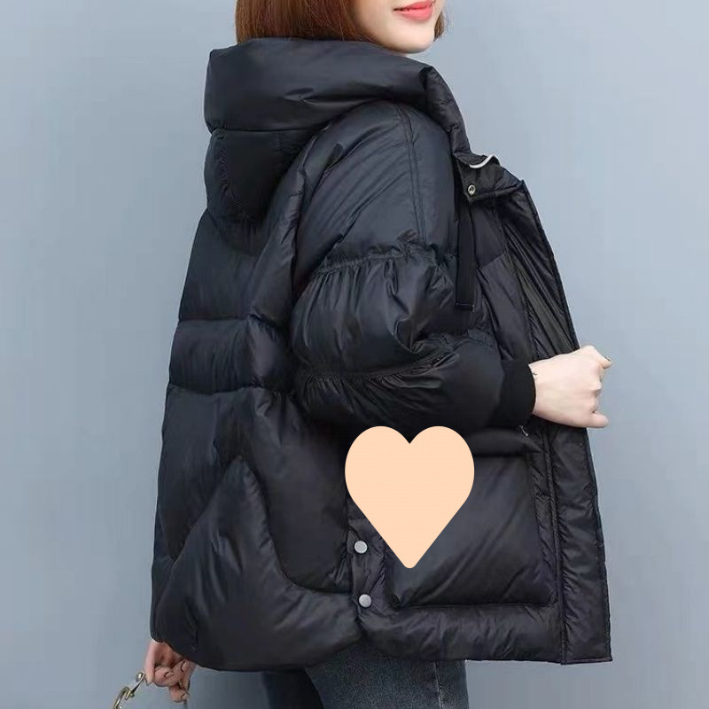 棉服女短款2025新款韓版寬鬆大碼加厚棉衣時尚女士棉襖媽媽裝