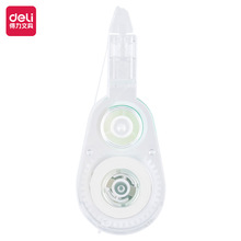 得力VR2-6TX按动密封门修正带替芯5mm*6m膜带(透明本色)(个)