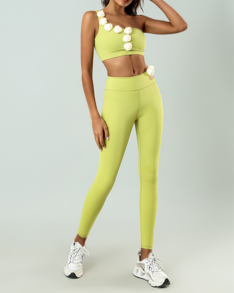Classic Style Sports Solid Color Nylon Irregular Collar Tracksuit Leggings display picture 2