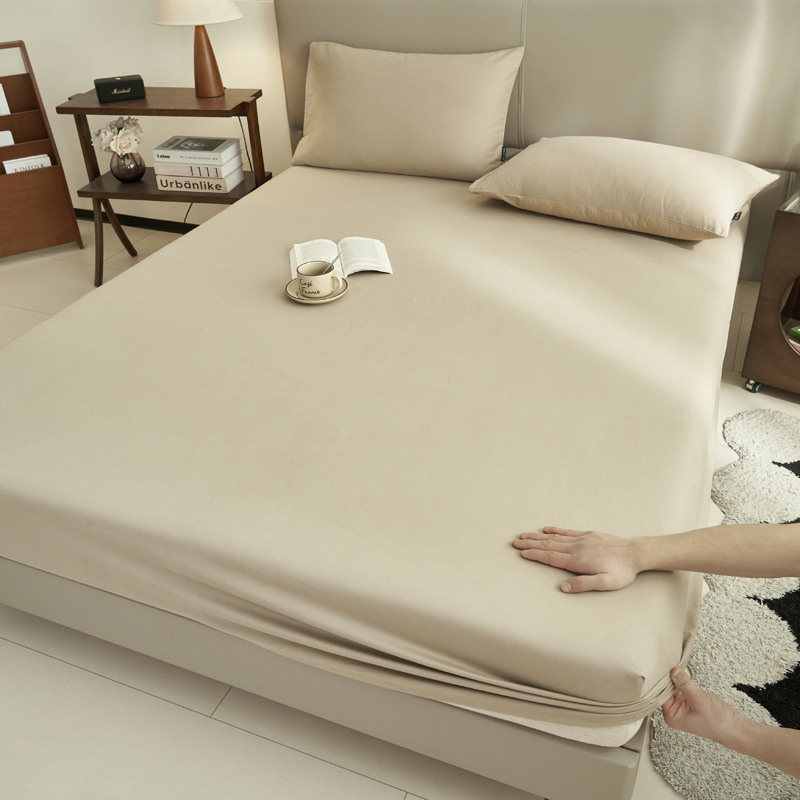 Nueva sábana de algodón puro pieza individual 100 funda de cama de algodón todo incluido funda de colchón funda de cama juego de tres piezas 2025 nuevo