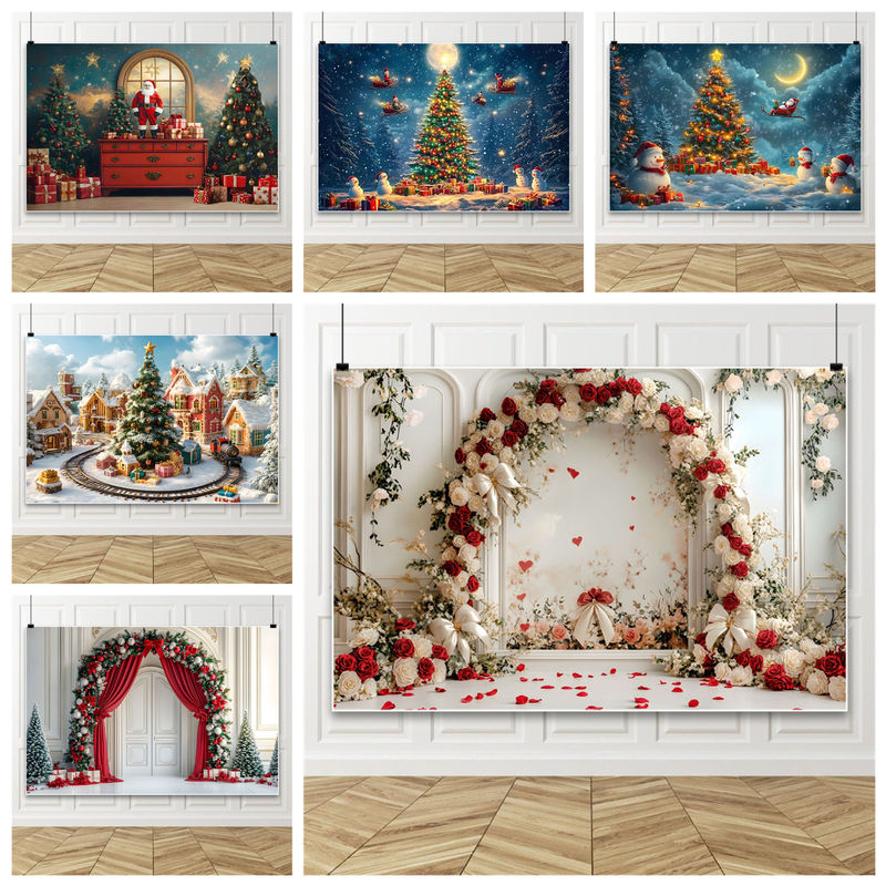 Amazon Christmas Party Hanging Cloth Banner Atmosphere Photography Background Cloth Christmas Tree Photo Props Amazon Christmas Party Hanging Cloth Banner Atmosphere Photography Background Cloth Christmas Tree Photo Props