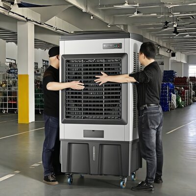 [大型工业冷风机蒸发式水冷风扇家用空调扇制冷电风扇商用冷风机]