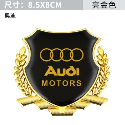 stickers side label car body | Other Automotive Exterior Supplies - audi-large-side-label-golden-one-pack