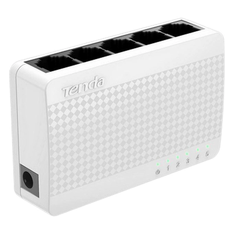 Tenda Tengda S105 сетевой разветвитель 5-портовый 100M выделенный широкополосный коммутатор для мониторинга