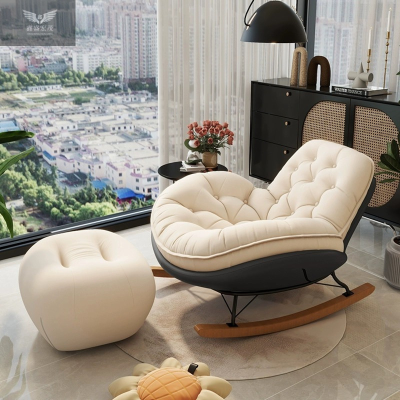 Silla de pingüino de lujo ligera, sofá único, silla de asiento, balcón para adultos, sofá casero, sofá de cama