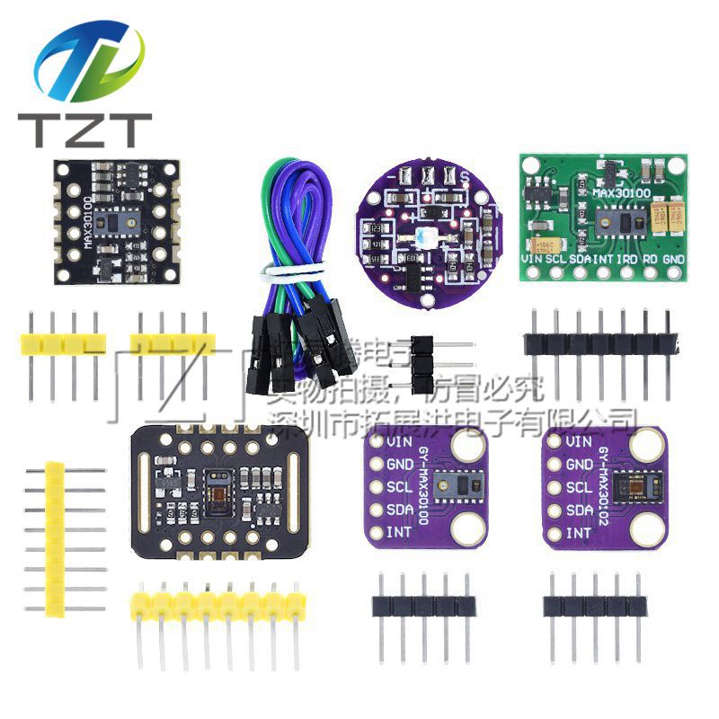 MAX30100 module MAX30102 module blood oxygen wrist heart rate pulse detection heartbeat sensor module