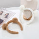 Plush Rabbit Ears Headband Women's Face Wash Headband Internet Red Hair Clip Headwear Headband High Cranium Top Cute Playful Hair Accessories