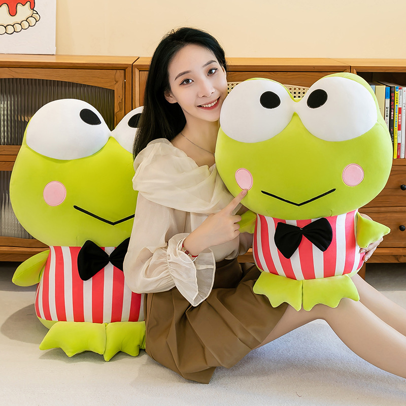 日本のかわいい大きな目のカエルのぬいぐるみのぬいぐるみのぬいぐるみのぬいぐるみのかわいい家庭の装飾は機械のぬいぐるみの卸売りをつかみます。|undefined
