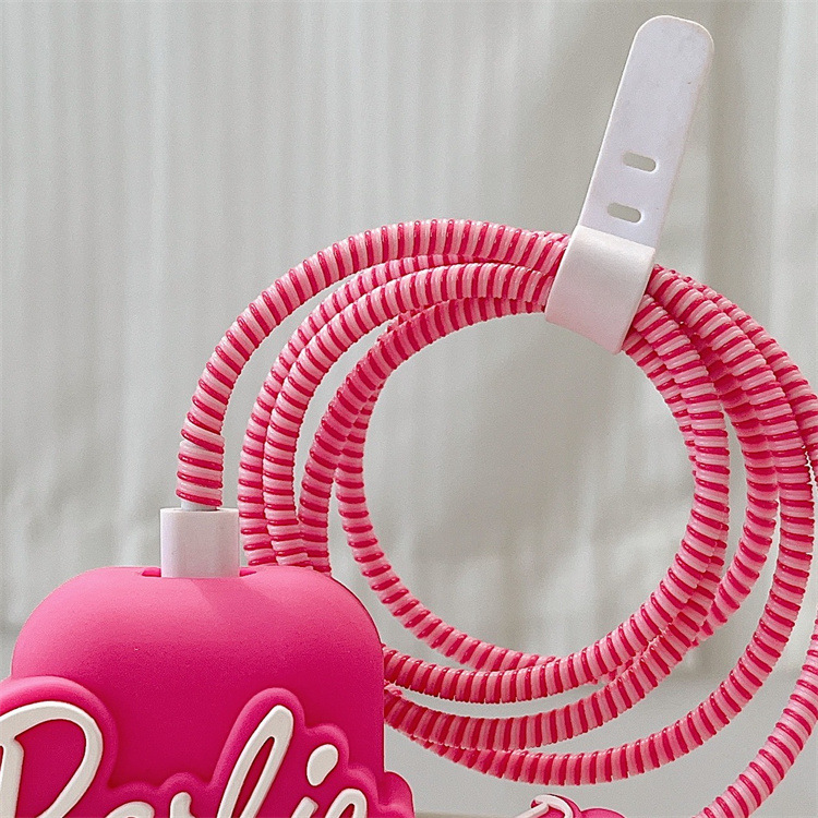 2023 nuevo cargador de dibujos animados cubierta protectora adecuada para Apple carga rápida cabeza 18/20W estándar europeo estándar americano aplicable