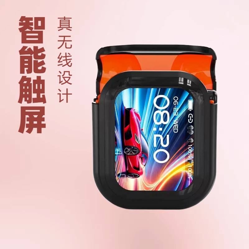 Transfronterizo Ai traduce pantalla táctil inalámbrica de cuatro pulgadas ENC llamada de ruido NE20 auriculares Bluetooth de negocios de bicicleta deportiva