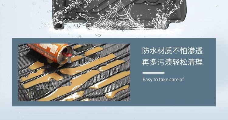 Pure eco-friendly PET material, suitable for various car models, specialized trunk mats and floor mats, thousands of models, wear-resistant, from Shandong Hei