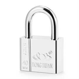 跨境爆款锁具批发 仿不锈钢四方叶片锁 同 单开 一把锁开多把