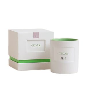 Elle Deco Candle Aromatherapy Gift Box Main Tone: Misty Cedar