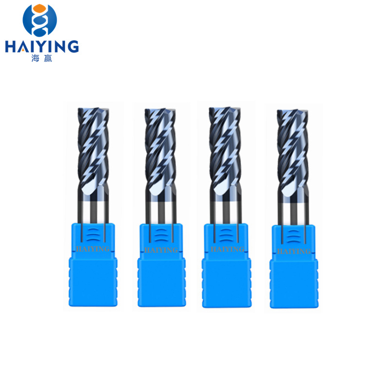 不锈钢专用铣刀 72°4刃钨钢铣刀 不锈钢专用硬质合金平底4刃开粗
