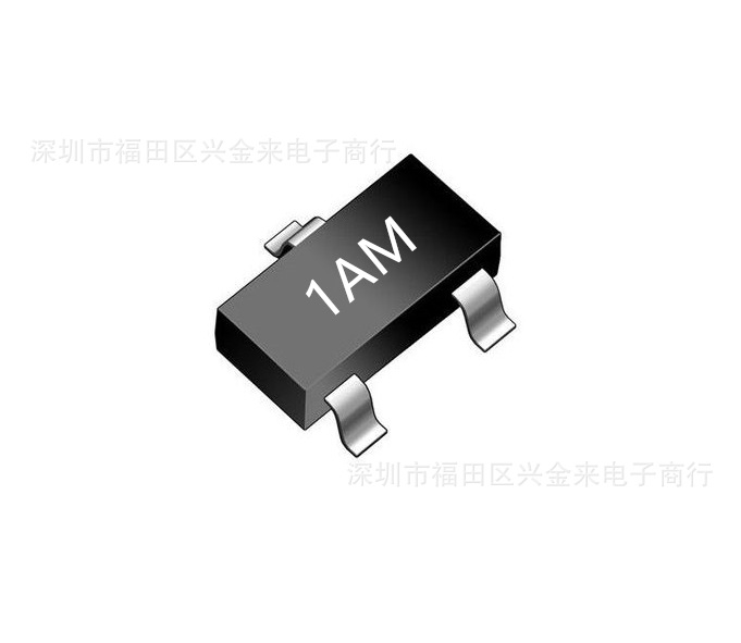 批发贴片三极管 2N3904 MMBT3904 3904 丝印1AM SOT-23封装 现货