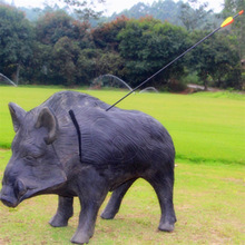 厂家批发3D仿生动物箭靶鹿型靶可以换靶心室内外训练野猪兔型靶子