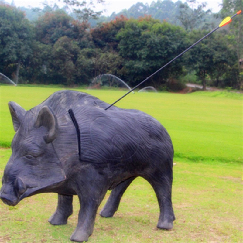 厂家批发3D仿生动物箭靶鹿型靶可以换靶心室内外训练野猪兔型靶子