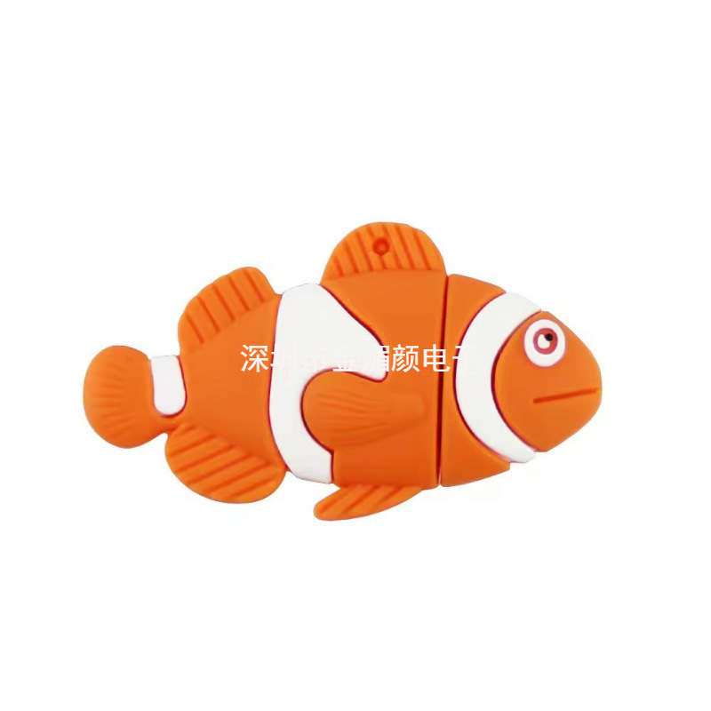 Ocean Fish Goldfish Usb pen drive 64gb 3.0 Card Usb Flash drive Cross-border Usb Flash drive CUstom-made Usb Flash drive logo