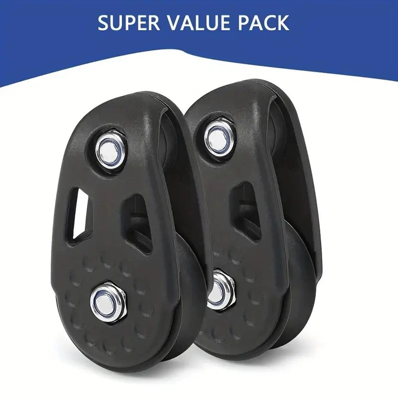 Cross -border ship nylon single pulley anchor rope buckle accessories kayak pulley hj348