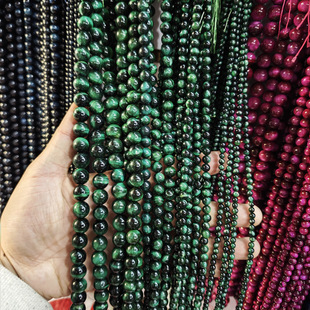 6-12mm�G����ɢ��Gɫ����ʯ�A�鴮����������diy�Ʒ���l