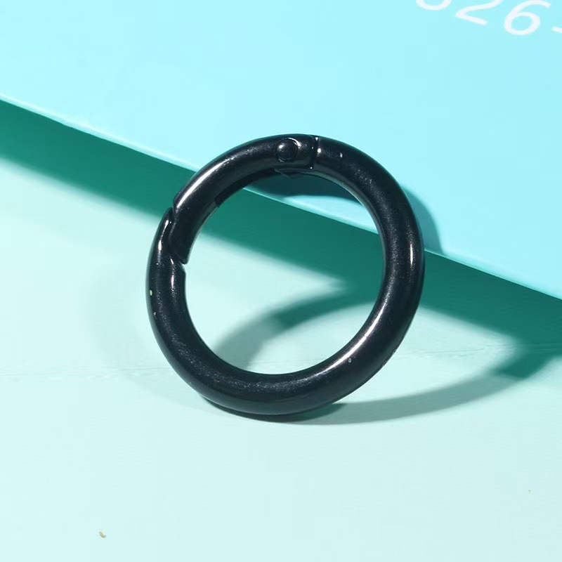 25mm 스프링버클 [블랙] - 인터넷 연예인 핫스타일 1팩 [빠른그랩]